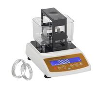 Density Meter and Gold Testing Machine, Portable Analyzer with 0.0001 g/cm³ Resolution, 0.001g Accuracy for Jewelry Evaluation, Tests Silver and Platinum