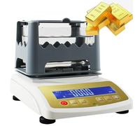 Density Meter Purity Tester for Precious Metals Gold K Silver Platinum,0.001g Precision Detection,300g/0.01g,300k