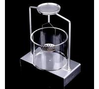 Density Specific Gravity Testing Frame, Precision Balance Weighing Frame for Jewelry Gemstones, Solids Liquid Density Measurement Kit for Lab