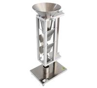 Density Tester 25ml, Natural Bulk Density Measuring Instrument with Stainless Steel Sieve for Laboratory Use, Accurate Volume Measurement Tool