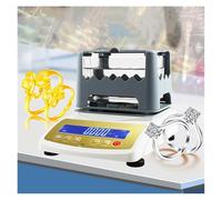 Density Tester, 300g/600g/1200g (0.01/0.001g) Precious Metal Gold Densitometer Platinum True False Tester Silver K Gold Density Purity Tester(300g(0.01 Accuracy)