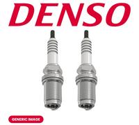 Denso 2x Ignition Spark Plugs 1-Earthed Electrode Fits Lancia Porsche X24ESRU