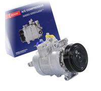 DENSO A/C Compressor DCP02030 - OE-Quality Air Conditioning Compressor Replacement - Direct Fit Easy Install - Fits Audi Seat Skoda VW