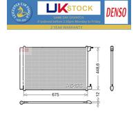 Denso Ac Condenser For Mercedes-benz Glc 2015-2023 2.1d 3.0d 1.9d 2.9d DCN17060