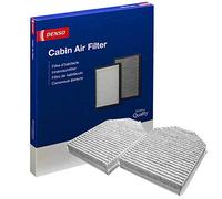 DENSO Activated Carbon Cabin Air Filter - Exact Fit Replacement Pollen Filter - DCF119K