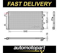 DENSO DCN02041 Air conditioning condenser