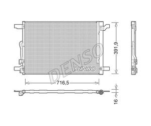 Denso Air Con Condenser - DCN32024 - Built to OE Standards for First Time Fit
