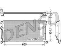 Denso Air Condition A/C Air Con Condenser Fits Mitsubishi Colt Lancer DCN45003