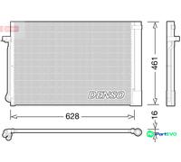 DENSO AIR CONDITIONING CONDENSER DCN05013 FOR BMW