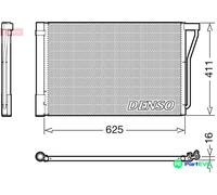 DENSO AIR CONDITIONING CONDENSER DCN05022 FOR BMW
