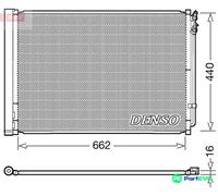 DENSO AIR CONDITIONING CONDENSER DCN05032 FOR BMW
