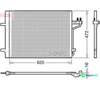 DENSO AIR CONDITIONING CONDENSER DCN10047 FOR FORD