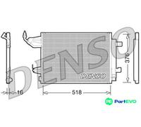 DENSO AIR CONDITIONING CONDENSER DCN16001 FOR MITSUBISHI SMART