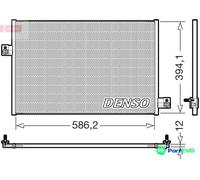 DENSO AIR CONDITIONING CONDENSER DCN17036 FOR MERCEDES-BENZ