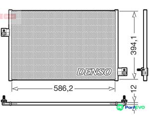 DENSO AIR CONDITIONING CONDENSER DCN17036 FOR MERCEDES-BENZ