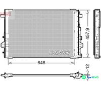 DENSO AIR CONDITIONING CONDENSER DCN17059 FOR MERCEDES-BENZ