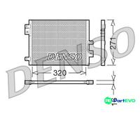 DENSO AIR CONDITIONING CONDENSER DCN28002 FOR PORSCHE