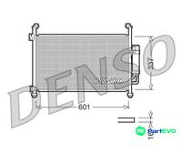 DENSO AIR CONDITIONING CONDENSER DCN40007 FOR HONDA
