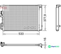 DENSO AIR CONDITIONING CONDENSER DCN41018 FOR HYUNDAI KIA