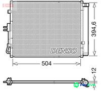 DENSO AIR CONDITIONING CONDENSER DCN43005 FOR KIA