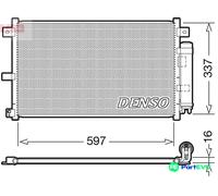 DENSO AIR CONDITIONING CONDENSER DCN44001 FOR MAZDA