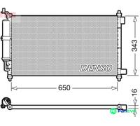 DENSO AIR CONDITIONING CONDENSER DCN46020 FOR NISSAN