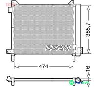 DENSO AIR CONDITIONING CONDENSER DCN46030 FOR NISSAN