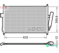 DENSO AIR CONDITIONING CONDENSER DCN99084 FOR ISUZU