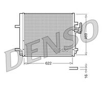 Air Con Condenser DCN10016 Denso AC Conditioning 1405365 1437112 1457675 Quality