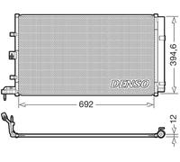DENSO DCN10063 Air conditioning condenser