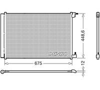 Air Conditioning Condenser Fits Mercedes-Benz C-Class E-Class GLC DENSO DCN17060