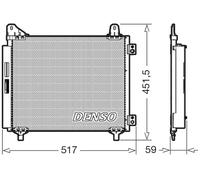 CONDENSER AIR CONDITIONING DCN21035 FOR PEUGEOT OPEL CORSA/Hatchback/Van 1.2L