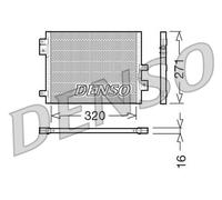 DENSO DCN28002 Air conditioning condenser