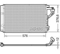 DENSO DCN41010 Air conditioning condenser
