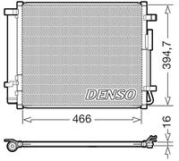 DENSO DCN41032 Air conditioning condenser