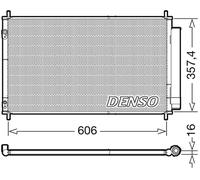 DENSO DCN50058 Air conditioning condenser