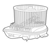 DENSO CABIN BLOWER FAN DEA07013 FOR CITROEN 2.0 JUMPY (95-06)