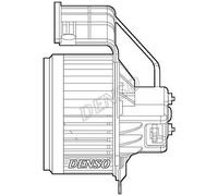 DENSO DEA23020 Interior Blower