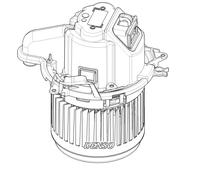 Denso Cabin Blower Fan - DEA23022