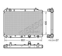 DENSO DRM40036 Engine radiator