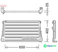 DENSO CHARGE AIR COOLER DIT06003