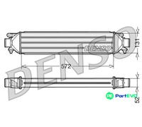 DENSO CHARGE AIR COOLER DIT09107 FOR ALFA ROMEO FIAT LANCIA ABARTH