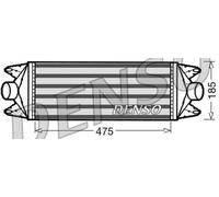 Denso Charge Air Cooler Fits Iveco Daily DIT12001