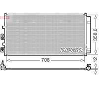 Denso Condenser, air conditioning - DCN10061