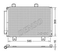 Denso DCN40020 Air Con Condenser
