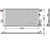 DENSO DCN02001 Air conditioning condenser