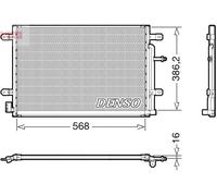 DENSO DCN02038 Air conditioning condenser