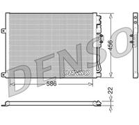 DENSO DCN06009 Condenser, air conditioning for JEEP