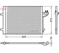 Denso DCN10047 Air Conditioning Condenser