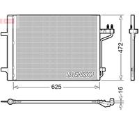 Denso DCN10047 Air Conditioning Condenser